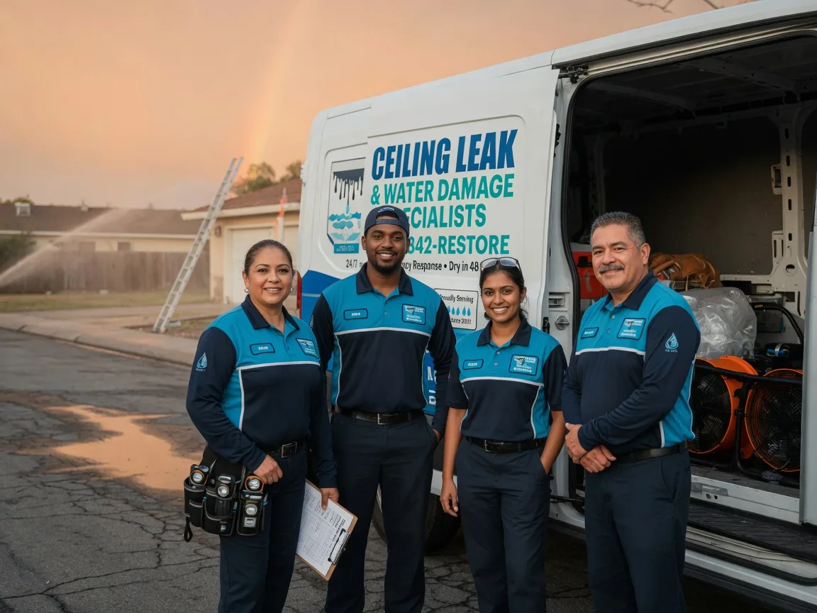 Ceiling Leak Cleanup company in English, IN